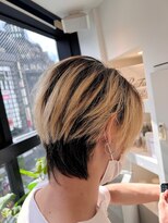 ジーナ  札幌大通(Zina)&nbsp;センターパート＊バレイヤージュ【Zina札幌大通】