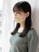 【白川】20代30代40代ぱっつん前髪タイトストレート23.5.9