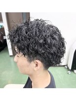 ゼロ(Zero)&nbsp;【Zero那須塩原/大田原】束感短髪ツーブロック刈り上げマッシュ