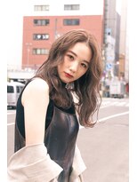 シカ(sica)&nbsp;ふわっとロングスタイルミルクティーカラー