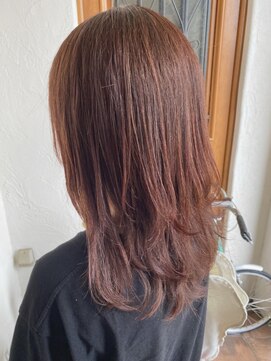 パディントン(Paddington) ふんわりレイヤー♪チェリーピンクでガーリーミディアム☆