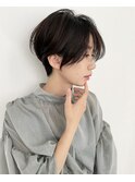 ワンカールデジタルパーマハンサムショートヘアショートカット