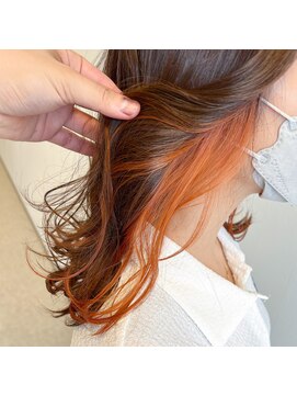 アルドーレ(Ardore) 隠せるイヤリングカラー☆オレンジ