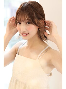 ルーブル(Louvre) 【Louvre】インナーカラー/小顔ヘア/アッシュカラー/大人ボブ