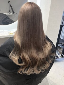 トーン(TONE) 艶カラー/ミルクティーベージュ/10代20代30代