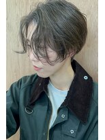 ユニ(uni)&nbsp;ハンサムショート/ショート/オリーブベージュ/20代/30代/40代