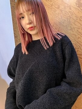 ペト(peto) 【Ueyama】pale pink / step cut