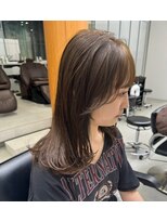 ガリカ 大名(Gallica)&nbsp;<オバマ>ブリーチなしダブルカラーで叶う透明感オリーブベージュ