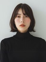 フラウ 柳沢店&nbsp;黒髪/ボブルフ/ネビージュ/小顔/ワンレン/柳沢/髪質改善/前髪