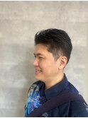MEN’S HARE アッシュブラックカルマパーマ