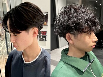 ルーシー(Lucy.)の写真/再現性の高いメンズパーマで、忙しい朝のセットも簡単に。理想のスタイルを叶えます。