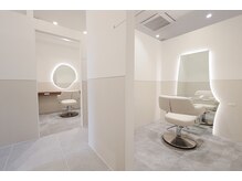 ノンダメージサロン 岡山駅前店の雰囲気（個室でカウンセリングからお会計まで マンツーマン対応）