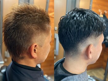 バーバータケオ(BAR BER TAKEO)の写真/プロのシェービングで理容室ならではの仕上がりを!自分では気づきにくい箇所のお手入れもお任せください◎
