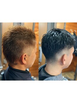 プロのシェービングで理容室ならではの仕上がりを!自分では気づきにくい箇所のお手入れもお任せください◎