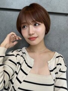 ジーナ 天王寺(Zina) 髪質改善＊ハイライトカラーショート＊美髪【Zin天王寺】