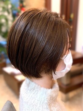 ヘアメイク クリア 本店(hair+make CLEAR) 似合わせショートボブ　30代40代50代