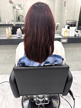 エンディアリング 東銀座(Endearing) ★レイヤーカット イメチェン 美髪 ホワイトブロンド