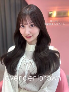 ボタン シブヤ(VOTAN SHIBUYA) ブラウン/韓国ヘア/渋谷/レイヤー/顔まわり