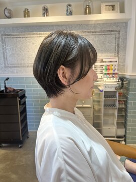 ロンド シャルム 吉祥寺(Lond charme) 暗めカラー/グランマッシュ/デザインカラー/ショートボブ吉祥寺