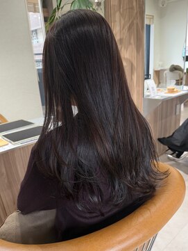 オリ 仙台(Oli) 【菅野恭平】艶髪ショコラブラウンロングレイヤー［仙台］