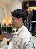 MEN'SHAIRウルフカルマパーマメンズショートイージーパーマ