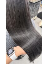 レム 長野青木島店(REM)&nbsp;髪質改善カラー♪ dark grey