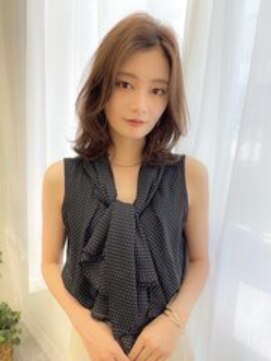 ロビー(LOBBY) 『LOBBY』三浦 大人可愛い☆似合わせミディアムレイヤー