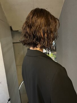 アルカナ 明治神宮前原宿(ARCANA) メンズボブ　ボブパーマ　スパイラルパーマ　グランジパーマ