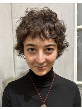 チクロ(ticro) 【チクロ】ピクシーショート/カーリーヘア/ショートカット