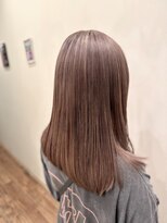 フォーカラープロブレム(4 COLOR PROBLEM) ブリーチカラー(グレージュ)×髪質改善トリートメント