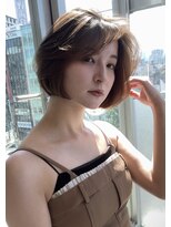 コート 青山(Cote) 美髪大人内巻きボブまとまるボブグレージュオリーブグレージュ