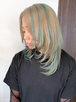 リタヘア(Re:ta Hair) 水色ハイライト【飯田淳平】Re:ta Hair