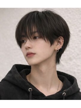 ナチュラル 渋谷(NATURAL) 韓国シースルーマッシュ×黒髪マッシュ