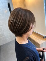 ノール 国分寺(Norl)&nbsp;ショート/丸みショート/白髪ぼかし