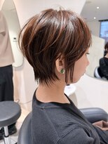 ナイン バイ アソビ 銀座(Nyne by asobi)&nbsp;20代30代40代50代/大人ショートボブ/くびれボブ/銀座/前髪