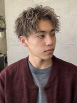 メンズヒペリカム(Men's hypericum)&nbsp;アッシュベージュ ツイストスパイラル