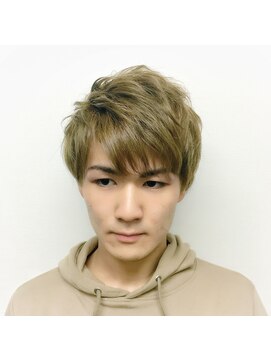 ルージュ オカヤマ(Ruj okayama) 【Ruj】爽やかツーブロックショート