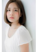 ＊LOREN＊自宅での再現性◎！ワンカールデジタルパーマ大人ボブ
