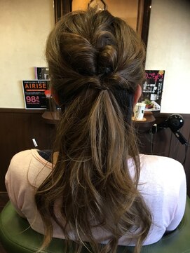 ヘアーエヌプラス (HAIR N+) 【HAIR N+】愛されヘア&グレージュカラー