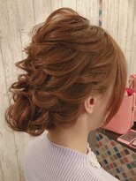 ヘアセットアンドメイク マカロン 博多駅店(Hairset&Make Macaron) 編み編みアップ