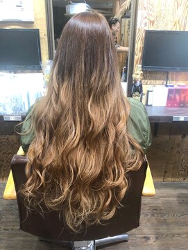 ユートピア(U topia) オレンジベージュグラデーションカラー