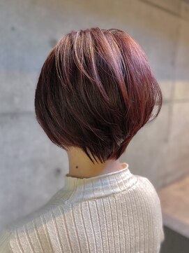 グランアージュ 池袋東口店(grandage) 大人可愛い20代30代40代前下がりひし形フェザーショート