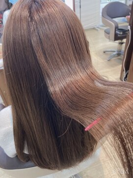 マニス(manis) ピレンジ艶感◎髪質改善×グレージュアッシュ