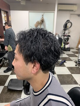 エン フェイバリット ヘアー(en favorite hai) メンズスパイラルパーマ