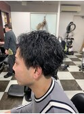 メンズスパイラルパーマ