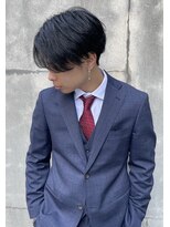 キートス(Kiitos)&nbsp;【質感抜群】黄金比センターパート　ニュアンスマッシュ