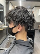 レベル 葛西店(LEVEL)&nbsp;波巻きスパイラル 波巻きパーマ マッシュ 葛西メンズ