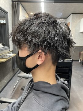 レベル 葛西店(LEVEL) 波巻きスパイラル 波巻きパーマ マッシュ 葛西メンズ