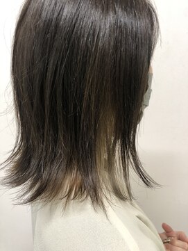 フレンズ 環状通東店(friend's) 大人の女子に♪ インナーカラー ロブ 5