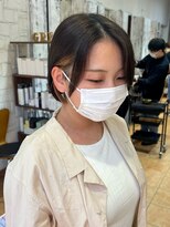 グリー ヘアプロデュース 千葉店(Gree hair produce) イヤリングカラー/コンパクトボブ/インナーカラー